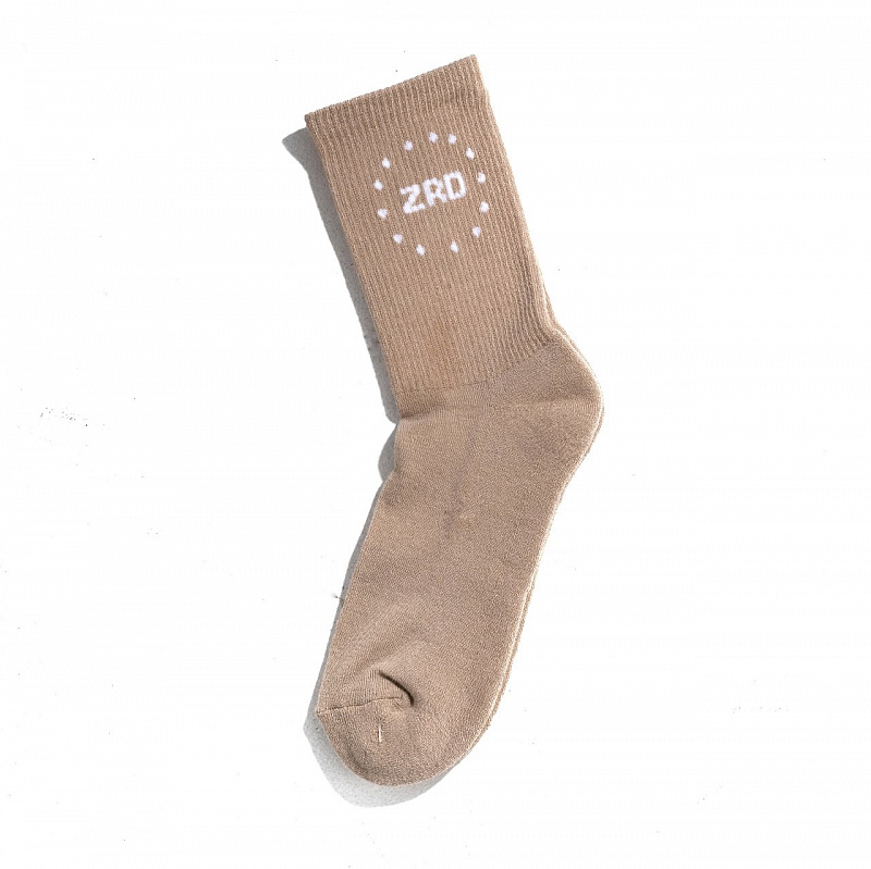 Носки ZRD Socks Flat World Бежевые