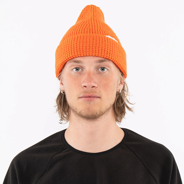 Шапка ЯКОРЬ МПА Вафелька оранжевая