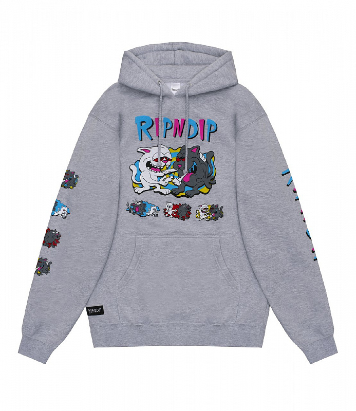Толстовка RIPNDIP Hash Bros Hoodie Heather
