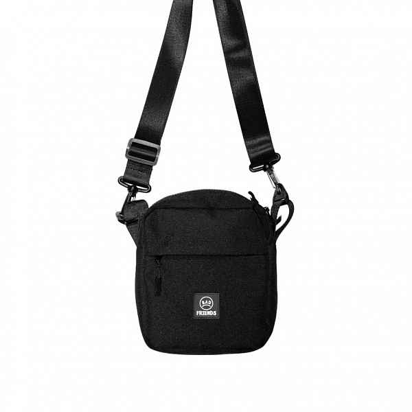 Сумка THE BAD FRIENDS Shoulder bag M black sling оксфорд черный