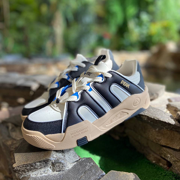 Кеды PEAK FASHION CULTURE SHOES ET41387B_BLOW Чёрный/Белый