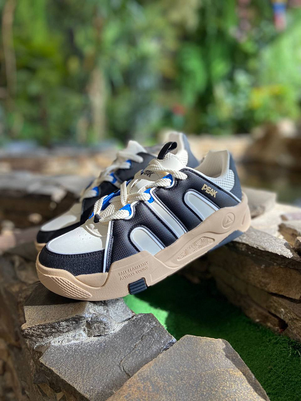 Кеды PEAK FASHION CULTURE SHOES ET41387B_BLOW Чёрный/Белый