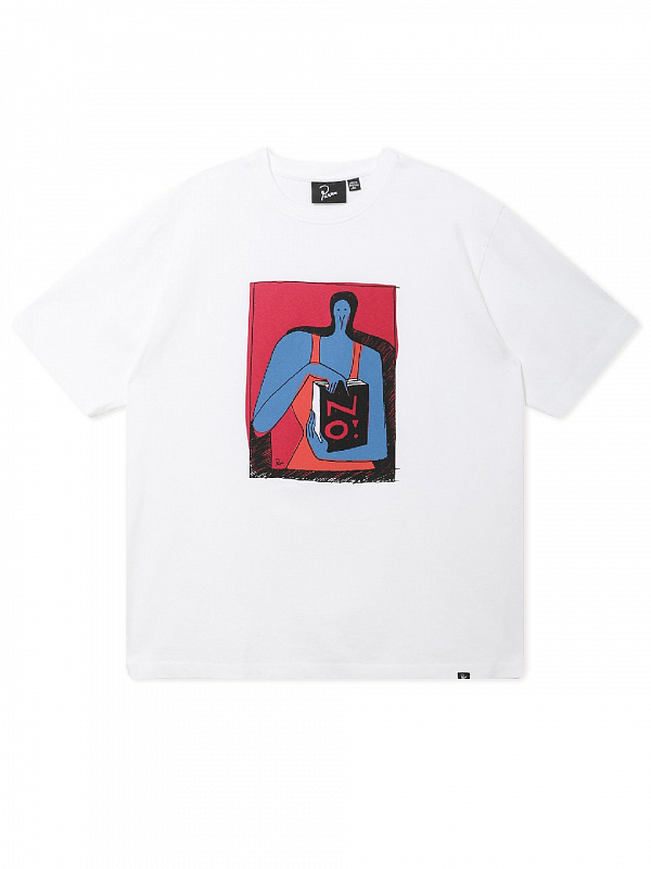 Футболка BY PARRA No books t-shirt WHITE