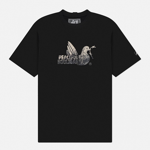 Футболка PEACEFUL HOOLIGAN Pyro Dove BLACK