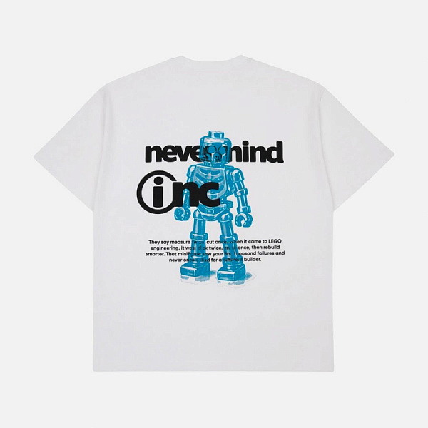 Футболка NVM «Legoman», белый