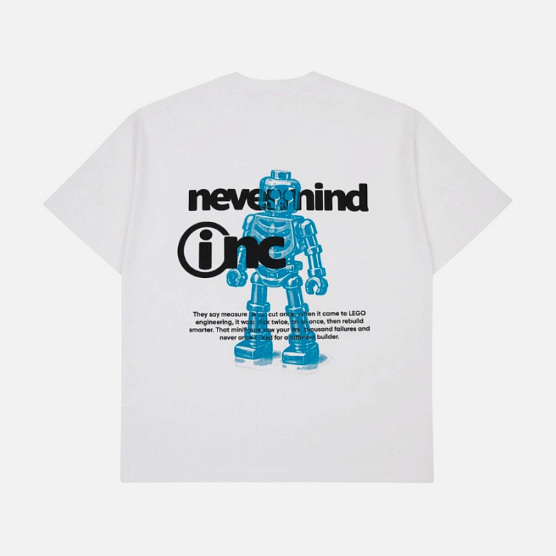Футболка NVM «Legoman», белый