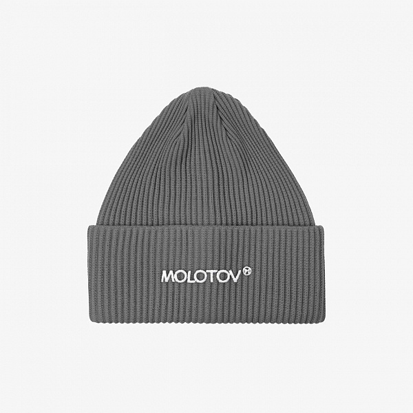 Шапка MOLOTOV Classic AW'23 Dark Grey Серый