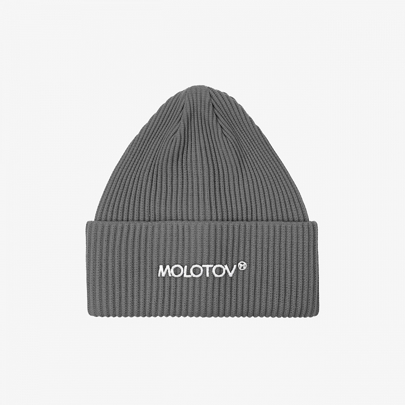 Шапка MOLOTOV Classic AW'23 Dark Grey Серый