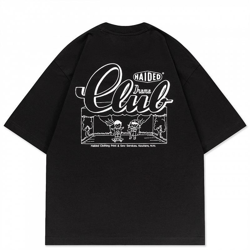 Футболка HAIDED DRAMA CLUB HW black