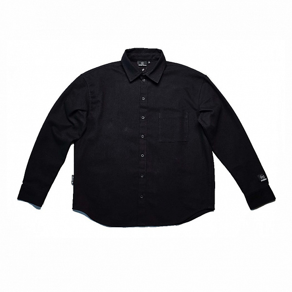 Рубашка THE BAD FRIENDS Shirt длинный рукав джинса черный