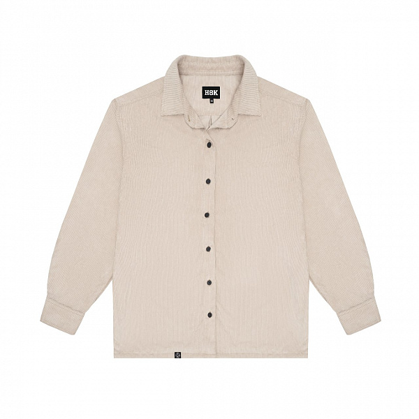Рубашка HOOK "Вельвет" бежевый