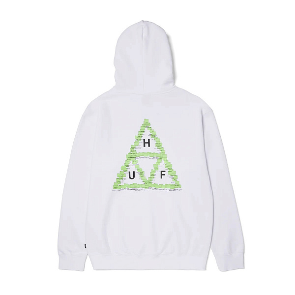 Худи HUF DESKTOP P/O HOODIE WHITE