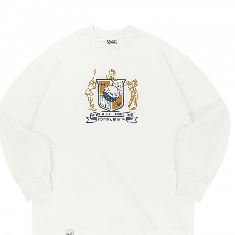 Лонгслив HAIDED EXCEPTIONAL RLXD FIRM LS TEE ecru