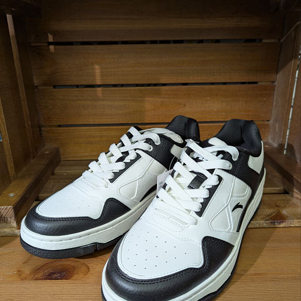 Кеды ANTA 812518075-5 White/Black/Golden Белый/Черный/Золотой