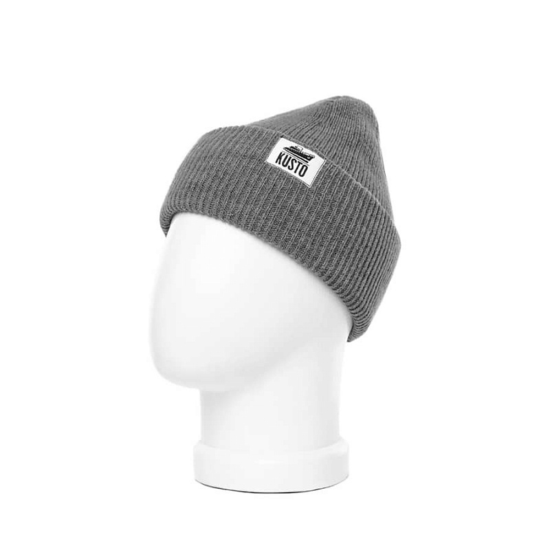 Шапка KUSTO "ONE" Серый Меланж | Dark Grey