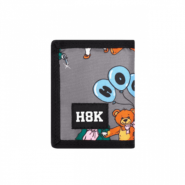 Кошелек HOOK "Шарики" серый