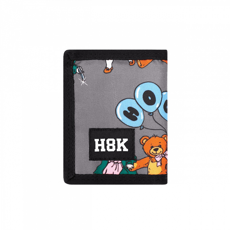 Кошелек HOOK "Шарики" серый