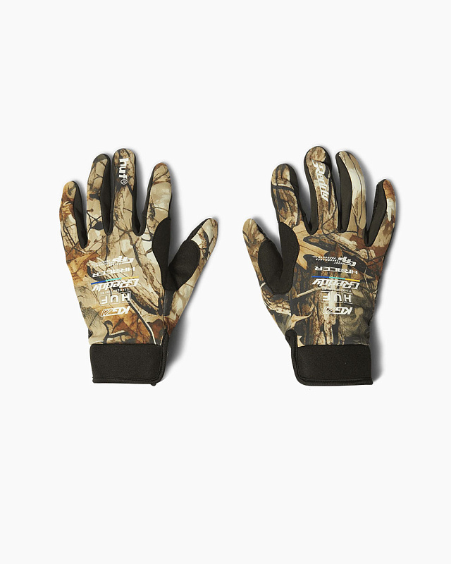 Перчатки HUF HUF X GREDDY RACING GLOVES CAMO