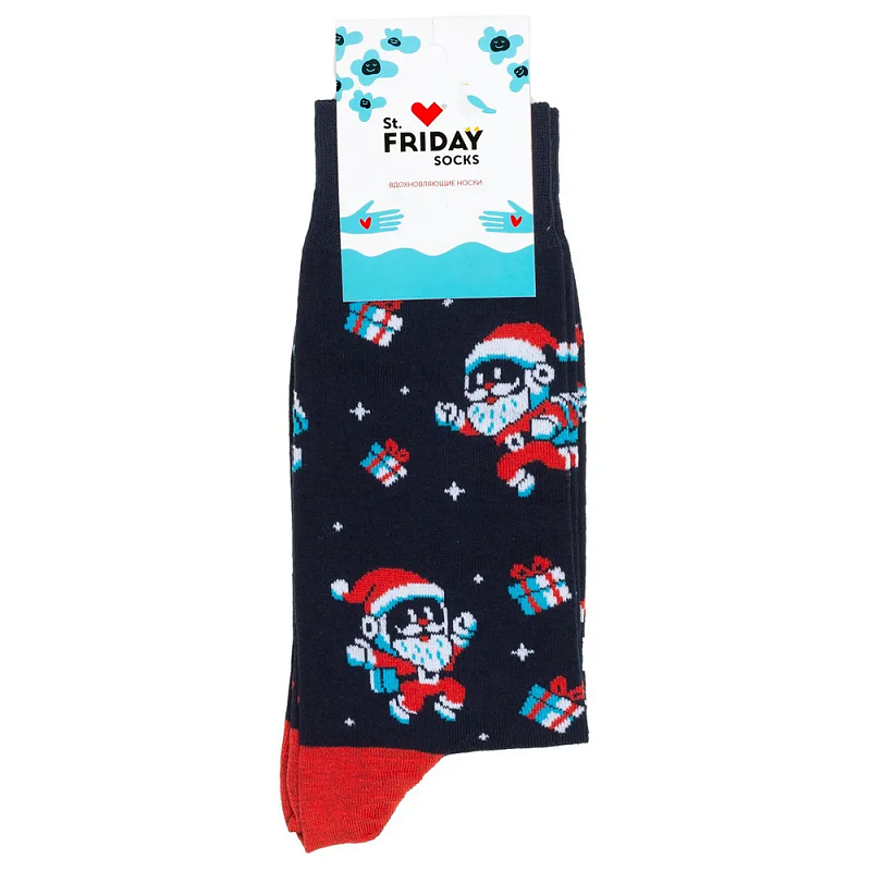 Носки ST.FRIDAY SOCKS Зимний сон при температуре 39,5