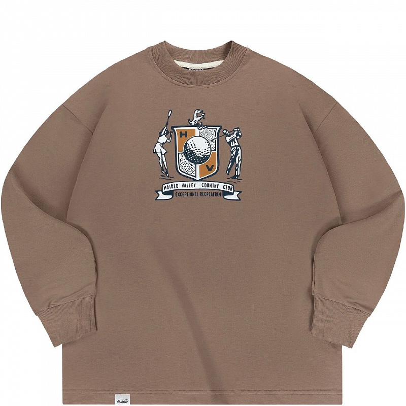 Лонгслив HAIDED EXCEPTIONAL RLXD FIRM LS TEE mokko
