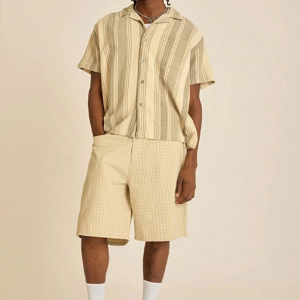 Рубашка OBEY FRAZER WOVEN BIRCH MULTI