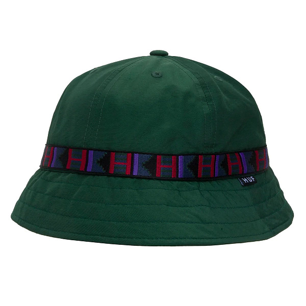Панама HUF TETON BELL HAT DARK GREEN