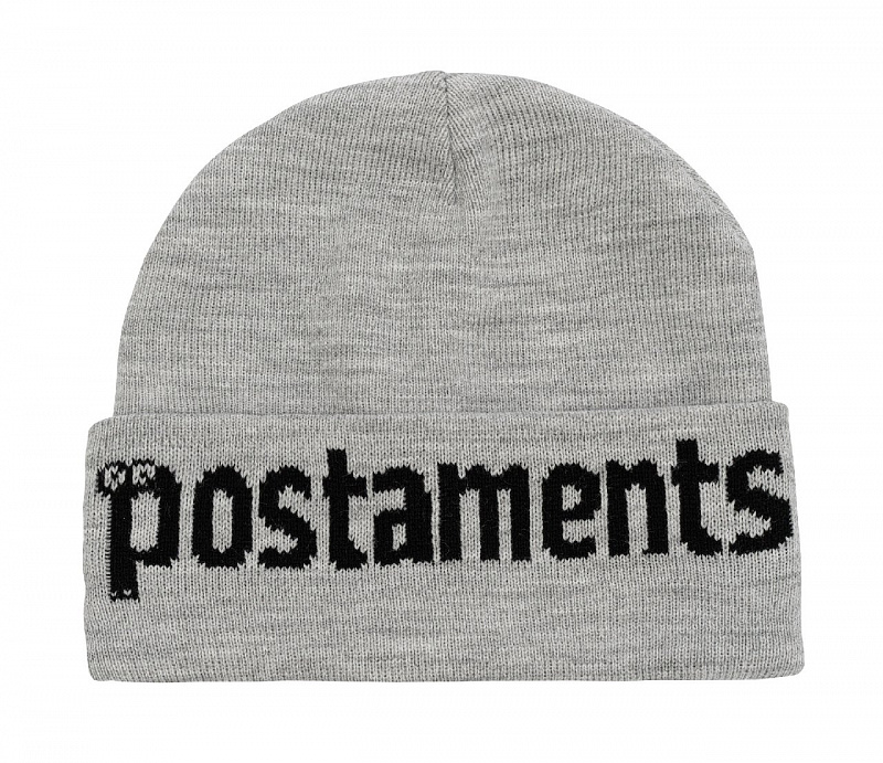 Шапка Postaments "Basic" Grey