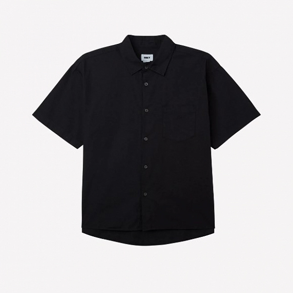 Рубашка OBEY PIGMENT SULLY WOVEN PIGMENT VINTAGE BLACK