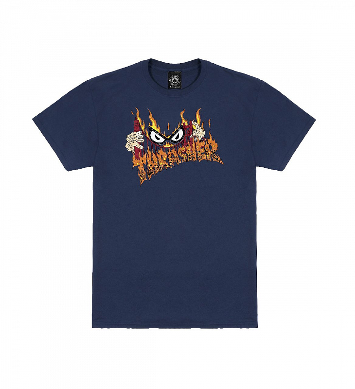 Футболка THRASHER "SUCKA FREE BY NECKFACE" NAVY