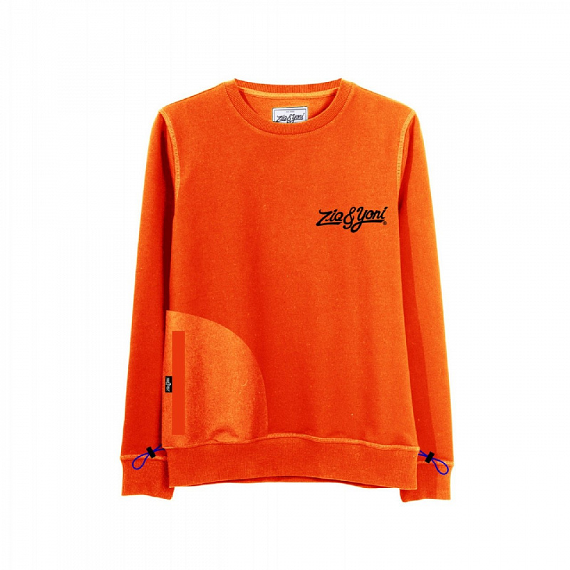 Свитшот ZIQ & YONI R NEW LOGO оранжевый SW-RNEWLOGO-ORG
