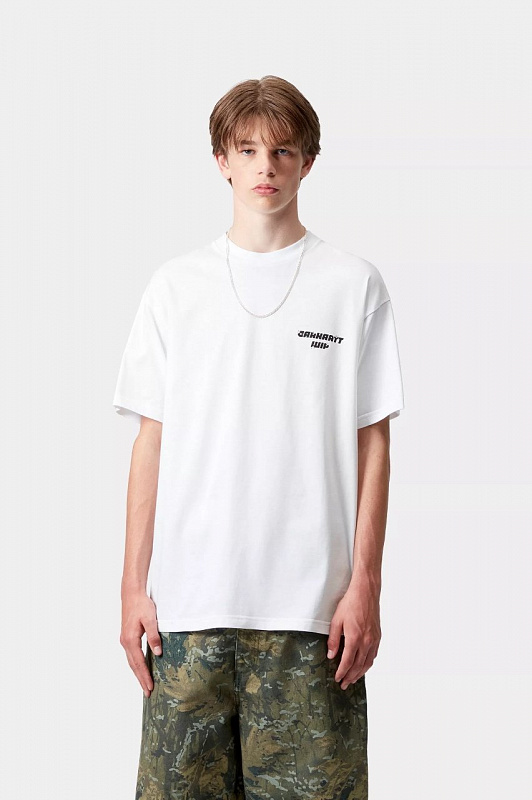 Футболка CARHARTT S/S Wiptopia T-Shirt WHITE