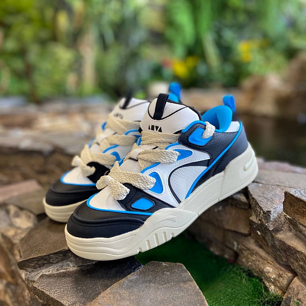 Кеды ANTA 812428061-4 Beige/Black/Blue Бежевый/Черный/Синий