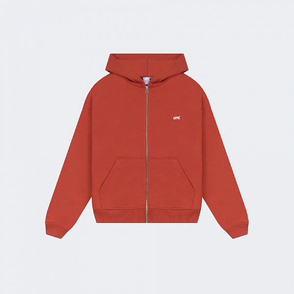 Худи UNIFORM Heavy Zip unf. терракотовый