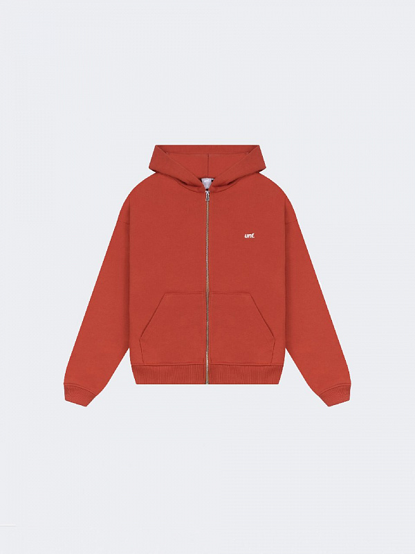 Худи UNIFORM Heavy Zip unf. терракотовый
