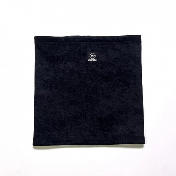 Шарф THE BAD FRIENDS Баф  BAF 01 футер черный винтаж