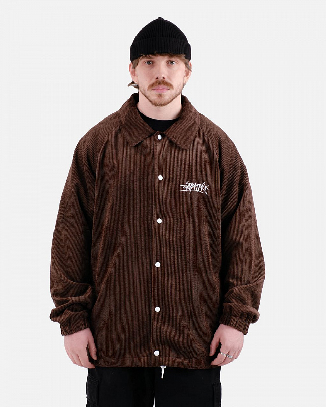 Куртка ANTEATER Coachjkt-Vlvt-Brown