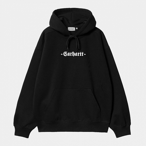 Худи CARHARTT WIP Hooded Greatest Hits Sweat BLACK / WHITE