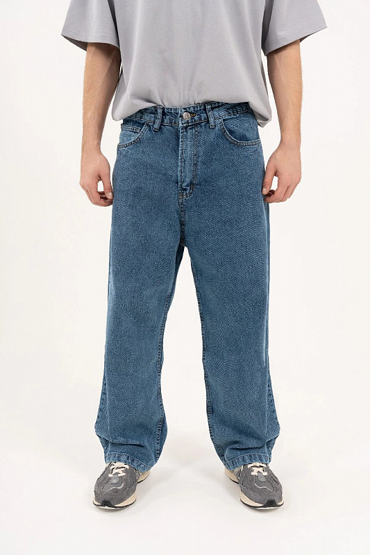Джинсы KUL'TURA "Baggy" синий