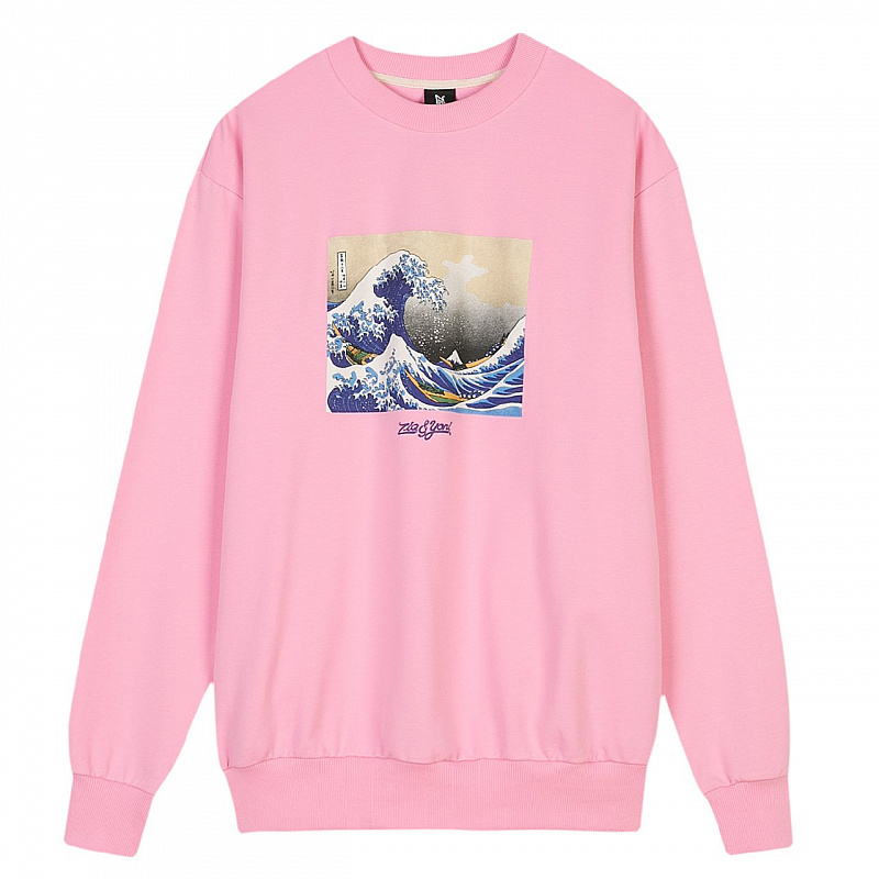 Свитшот ZIQ & YONI SW-WAVE-PNK