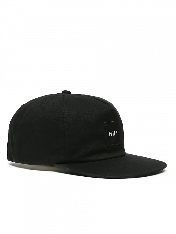 Кепка HUF ESS UNSTRUCTURED BOX SNAPBACK BLACK