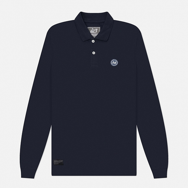 Поло PEACEFUL HOOLIGAN Lex Ls Polo цвет NAVY