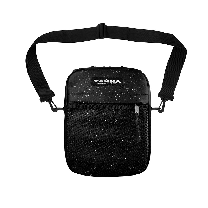 Сумка через плечо ТАЙНА SHOULDER BAG M черный/пыль