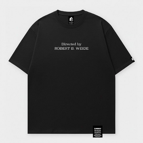 Футболка SHMOT "DIRECTED BY", MONO черный