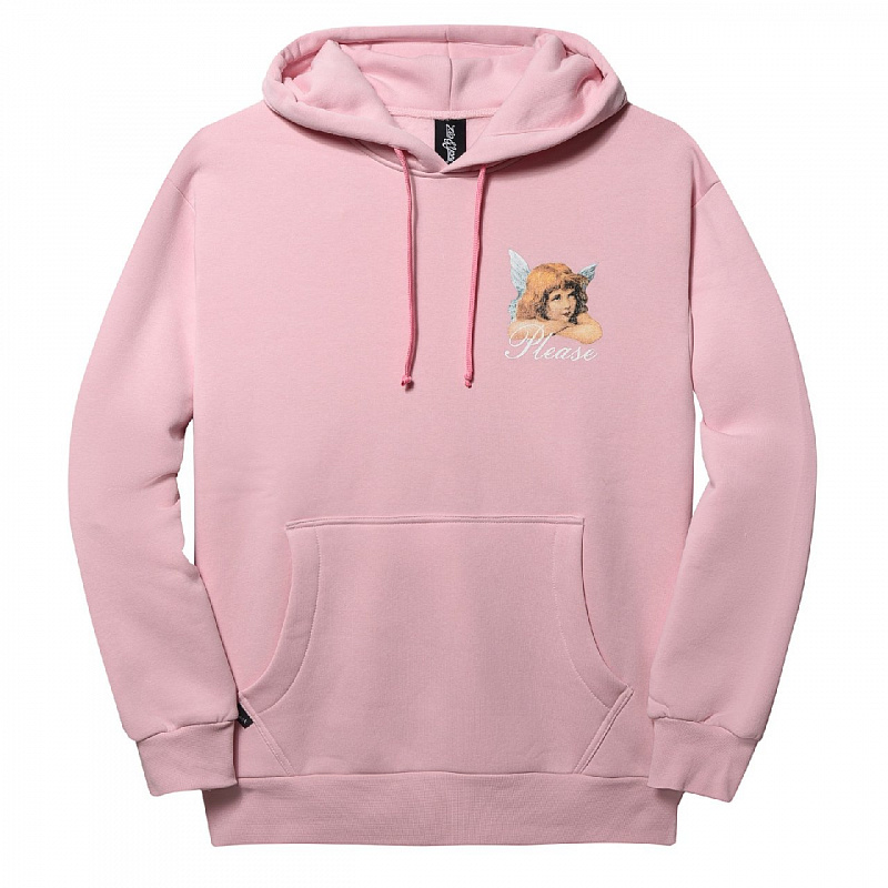 Толстовка ZIQ & YONI Black PLEASE розовая HD-PLEASE-PNK