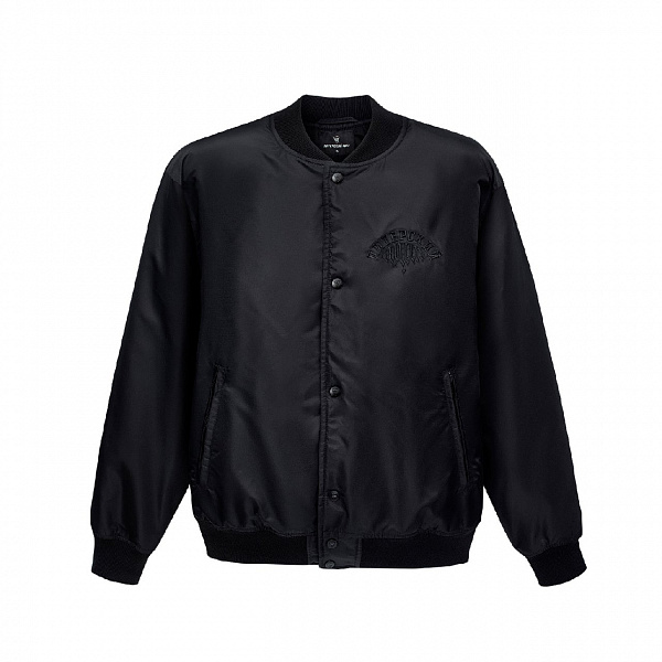 Куртка Питерский щит бомбер "Фрактура" черный-черный