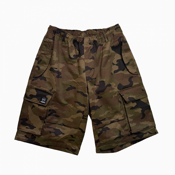 Шорты THE BAD FRIENDS Flint с карманом камуфляж