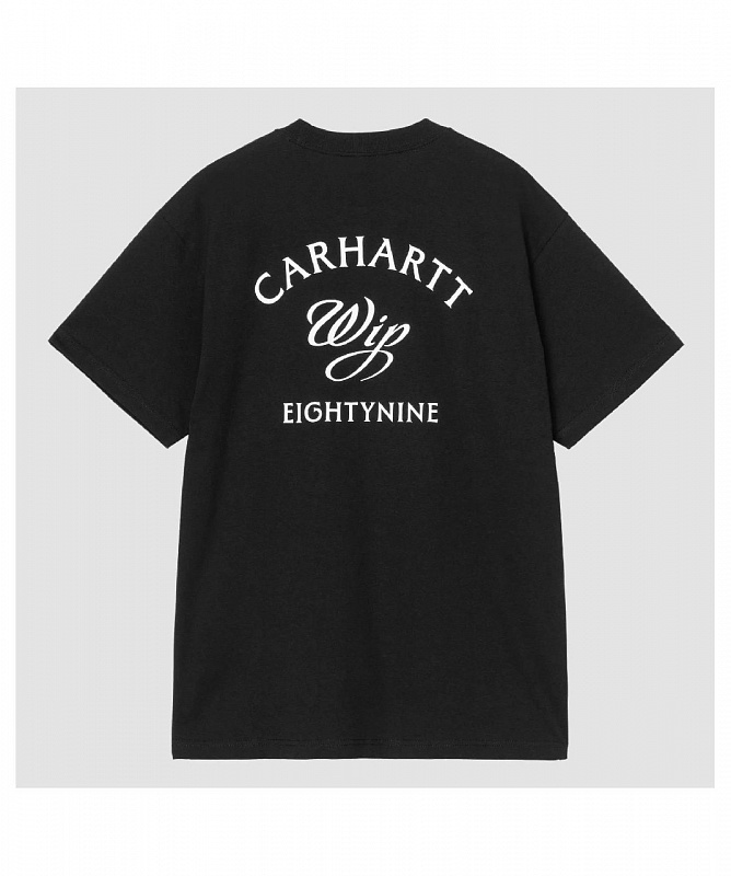 Футболка CARHARTT WIP S/S Eightynine T-Shirt BLACK