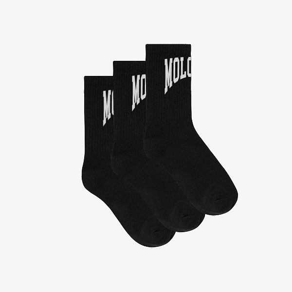 Носки MOLOTOV College Triple pack SS'23 3 пары Black Черный