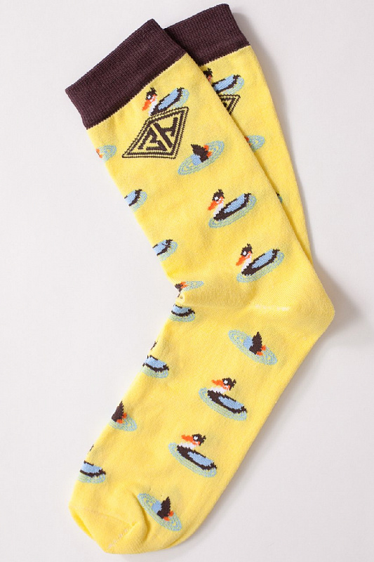 Носки ЗАПОРОЖЕЦ Утки (Желтый (Желтый)