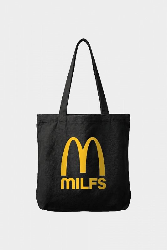Cумка шопер SHMOT "MILFS", черный
